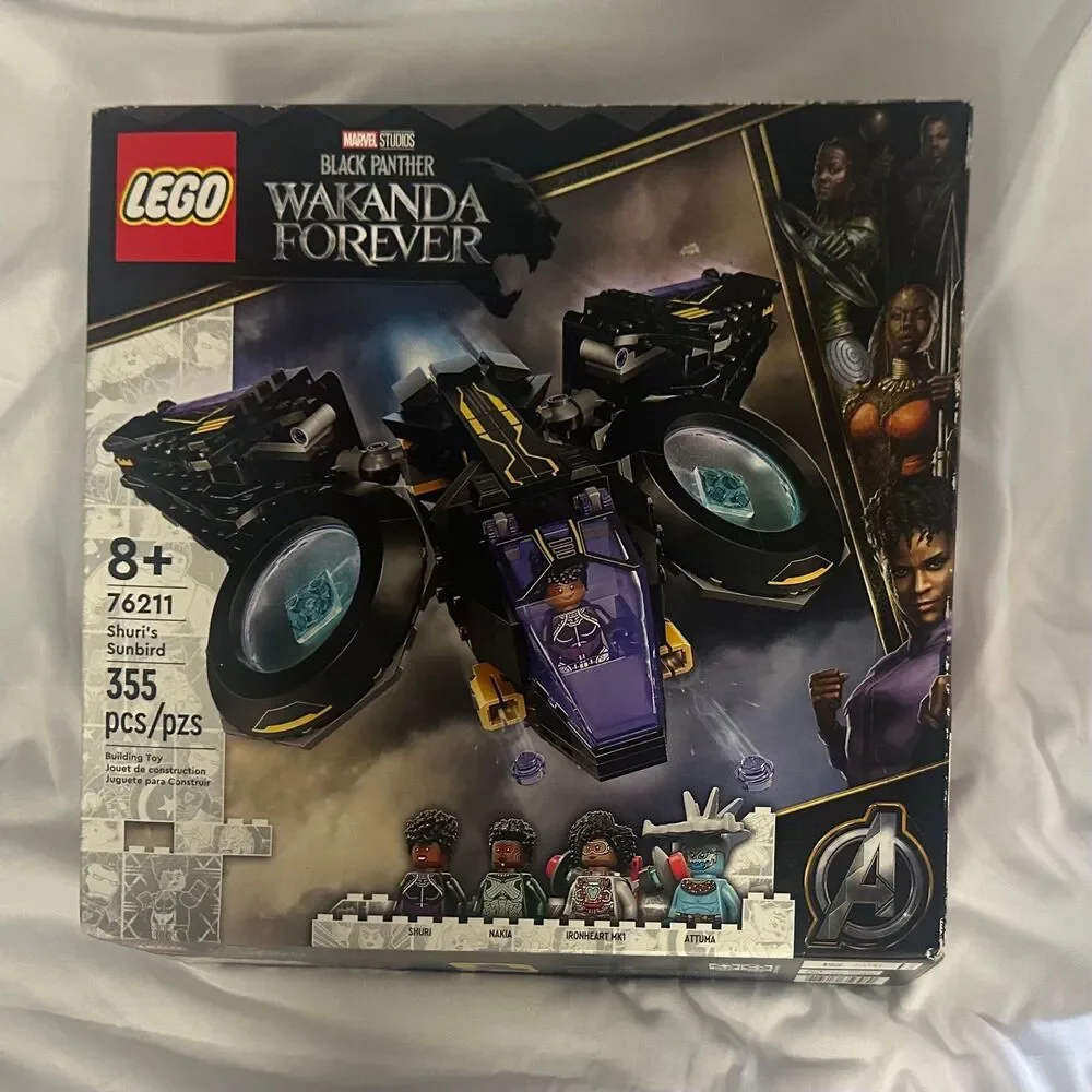 LEGO 76211 Marvel Shuri's Sunbird - Black Panther: Wakanda Forever | Sealed